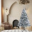 7ft Flocked Artificial Christmas Tree Snow Covered 5