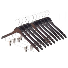 Maple Wood Clothing Hangers Heavy Duty 10 Pack