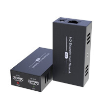 Extensor IP Compatible con de 150 M A Través de Red Ethernet RJ45 Cat5e Cat 6 7 Cable 1 Transmisor A Múltiples Receptores ENCHUFE UE
