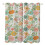 Floral Printed Window Curtains Blackout Thermal Insulated 1
