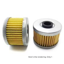 2X Oil Filter for KLX250 KLX300 YF300 LONCIN CR6 VOGE 300R Motocross Engine Cleaner Filters