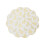Christmas Pine Tree PVC Placemat 15.0 Inch Gold 1