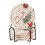 Round Woven Drink Coasters with Holder 6-Pc 1