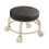 Rolling Stool Ergonomic Cushion Seat 360 Swivel Wheels 1