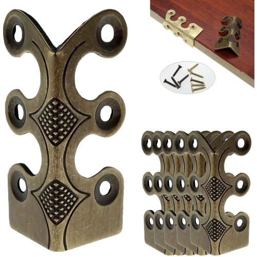 Metal Baseboard Corner Protectors for Wall and Cabinet