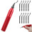 GHOJET Deburring Tool Kit Alloy Burr Removal Tool 10 Blades 1