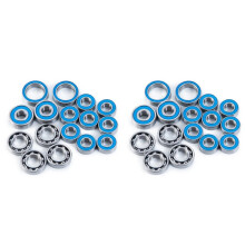 32Pcs Wheel Hub Sealed Bearing Kit for Axial SCX10 II Ar44 1/10 RC Crawler Car Upgrade Parts Accessorie