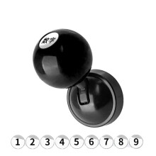 Auto Druk op Start Knop, Metalen Motor Rocker voor , LED Joystick Hendel Decoratie voor Ontstekings Stopknop B