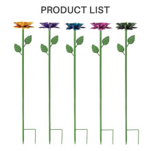5-Pack Metal Flower Bee Feeder Watering Station Layered Petal Garden Butterfly