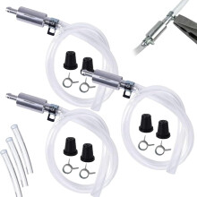 Brake Bleeder Hose with One-Way Check Valve Universal Soft