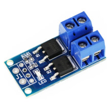 40 PCS 5V-36V 15A(Max 30A) 400W Dual High-Power MOSFET Trigger Drive Module 0-20KHz PWM Adjustment Electronic