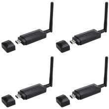 4X AR9271 Kabelloser USB-WLAN-Adapter 2,4 G/150 Mbit/S für Linux, Kali, Ubuntu, für Raspberry Pi, PC, Laptop, Netzwerkverbesserung B