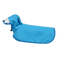 Dog Raincoat with Hood and Eye Shield 1 pc
