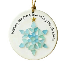 Christmas Acrylic Pendant Ornament 2D Flat