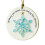 Christmas Acrylic Pendant Ornament 2D Flat 1