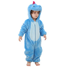 FFENYAN Dinosaur Baby Onesie Soft Flannel Long Sleeve