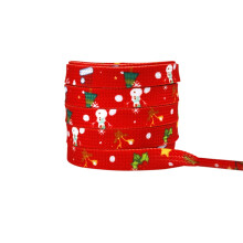 Christmas Shoelaces Flat Holiday Theme 47in 1 Pair