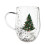 Christmas Juice Glass Double Old Fashioned Reusable Cup 1