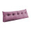 Twin Wedge Pillow Headboard Velvet Triangular Backrest 1