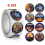 Halloween Stickers Round 1.5 Inch 500 Pieces 1