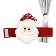 Christmas Drape Tie-Backs for Windows, 2-Pack