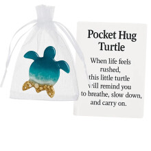 Mini Animal Pocket Hug Ornaments Acrylic 6 pcs