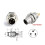 M8 Sensor Connector Panel Mount Waterproof Flange Socket 1