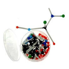 Colored Molecular Model Kit with Storage Box