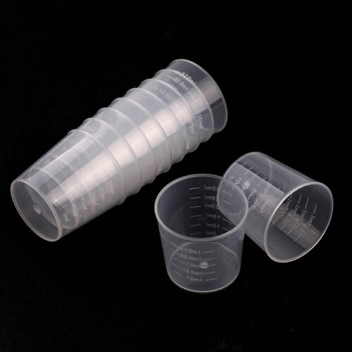 Epoxy Resin Measuring Cups Kit 30mL 100 pcs