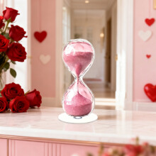 Heart 2D Flat Acrylic Ornament Minimalist Decor 1pc