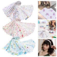 Colorful Cotton Jelly Roll Fabric Strips 2.5 inch