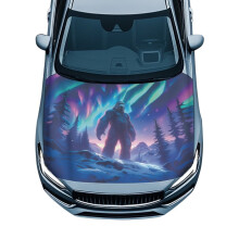Galaxy Gorilla Car Hood Cover Weatherproof Universal