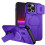Purple Rugged iPhone 13 Pro Max Case 6.7 inch with MagSafe 1