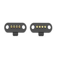 Magnetic Pogo Pin Connector 12V 1A 2.5mm Waterproof Brass 1