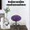 Round Soft Chair Cushion Polyester 13 Inch with Elastic 5