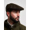 JACK PYKE JACK PYKE Men's Green Cotton Waxed Flat Cap 57cm 7