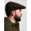 JACK PYKE JACK PYKE Men's Green Cotton Waxed Flat Cap 61cm 9