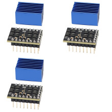 3X TMC5160 Stepper Motor Driver Step Stick SPI Silent 60V Motor Driver High Power 3D Printer Parts