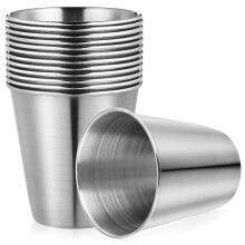 Stainless Steel Shot Cup 70ml 12pcs