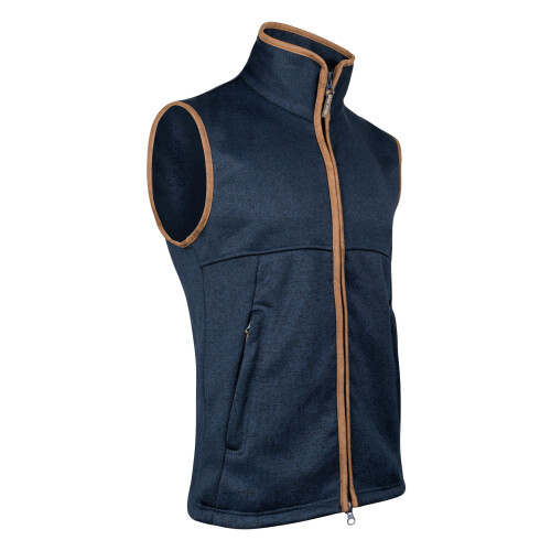 JACK PYKE JACK PYKE Melange Fleece Gilet Navy Medium 2