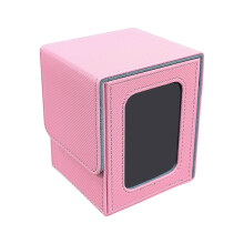 Commander Deck Box Pink Grey 100 Double-Sleeved Cards