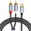 Type C to 2RCA Audio Splitter Cable for iPhone 15/16 1