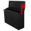 Black Stainless Steel Outdoor Mailbox Large Capacity 1