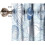 Seashell Kitchen Valance Curtain Vintage Blue Coastal Theme 5