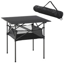 Outdoor Folding Camping Table W/ Storage Bag, Portable for Garden Beach Picnic