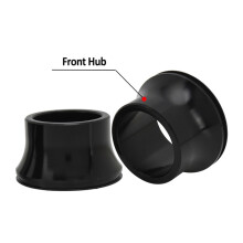 Dirt Bike Front Wheel Hub Spacer Bushing CNC Aluminum Black