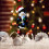 Black Cat Christmas Ornament for Tree or Car Hanging 4