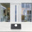Black Wired Doorbell Push Button 5.5 x 2.4 x 1.5 cm 2