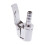 Tire Air Nozzle Copper Inflator Valve Silver 1 Set 4