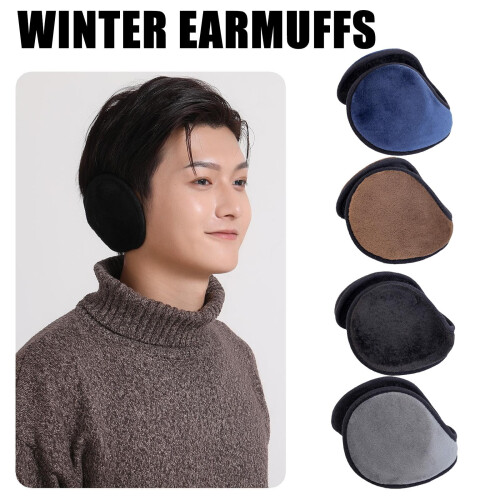 Unisex Polyester Ear Muffs Winter Windproof Anti-slip 2